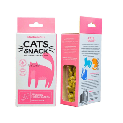 CATS SNACK GALLETA ATÚN Y HIERBA GATERA 80 GR1