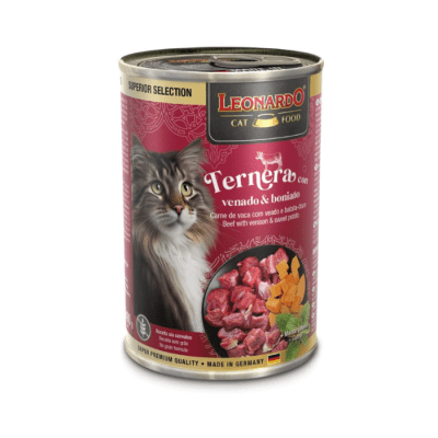 LEONARDO LATAS SUPERIOR SELECTION TERNERA CON VENADO 400GR1