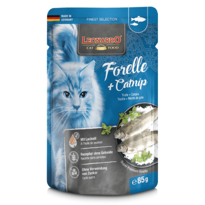 LEONARDO POUCH TRUCHA CATNIP 85G1