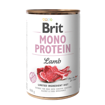 BRIT MONO PROTEIN LAMB 400g1