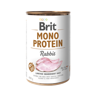 BRIT MONO PROTEIN RABBIT 400g1