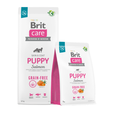 BRIT CARE DOG GRAIN-FREE PUPPY SALMON1