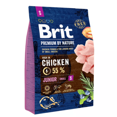 BRIT PREMIUM BY NATURE JUNIOR SMALL 3 KG1