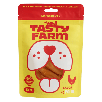 TASTY FARM - REBANADAS DE POLLO 100G1