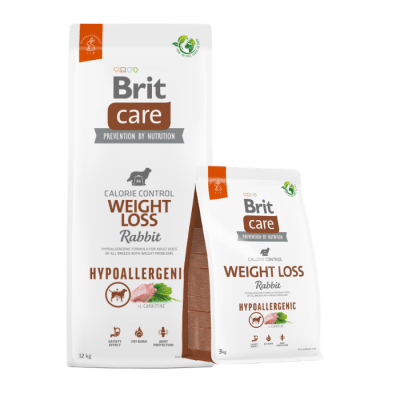 BRIT CARE DOG HYPOALLERGENIC WEIGHT LOSS RABBIT1