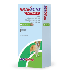 BRAVECTO 1M TRIPLE PERRO 10-20 KG 1 COMP