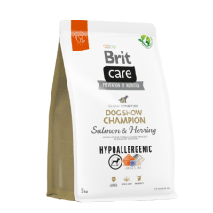 BRIT CARE DOG HYPOALLERGENIC DOG SHOW CHAMPION 3 KG