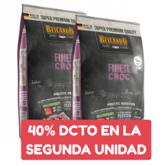 2x Belcando FINEST CROC 12.5 KG - 2do con 40% dcto