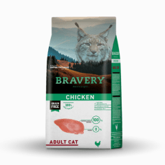 BRAVERY CHICKEN ADULT CAT 2KG
