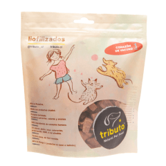 TRIBUTO - CRUDO CORAZON DE VACUNO 100G