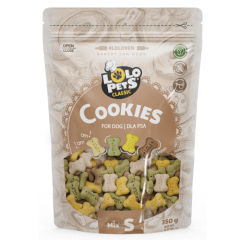 LOLOPETS - GALLETA HUESITO SABORES MIX TALLA S