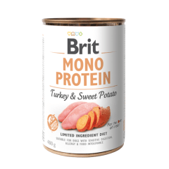 BRIT MONO PROTEIN TURKEY & SWEET POTATO 400g