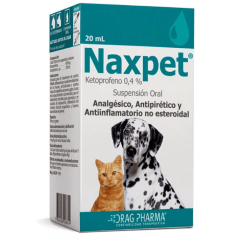 NAXPET Suspensión 0,4% — Frasco x 20 ml