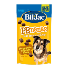 BIL-JAC TREATS PB-NANAS 113GR