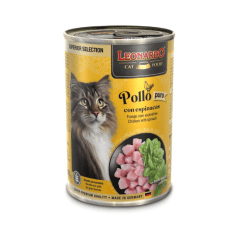 LEONARDO LATAS SUPERIOR SELECTION POLLO CON ESPINACAS 400GR