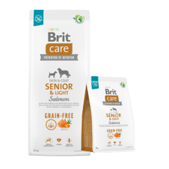 BRIT CARE DOG GRAIN-FREE SENIOR & LIGHT SALMON