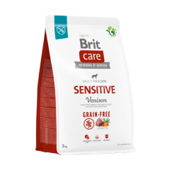 BRIT CARE DOG GRAIN-FREE SENSITIVE VENISON 3 KG