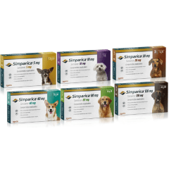 SIMPARICA X 1 COMPRIMIDO