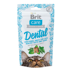 BRIT CARE CAT SNACK DENTAL FUNCIONAL 50G