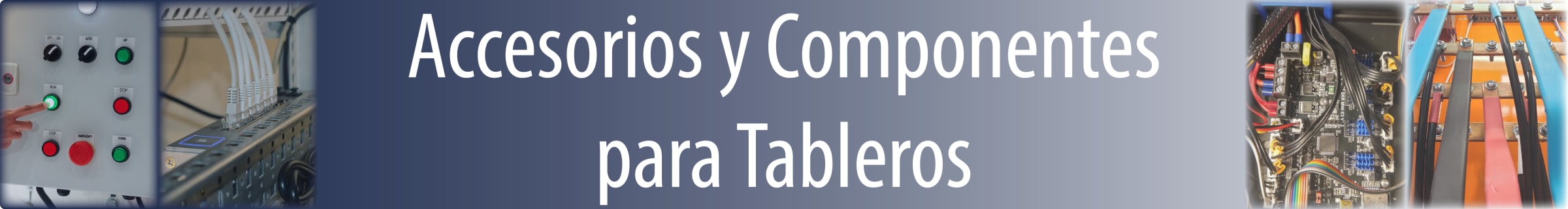 Accesorios y componentes para tablero