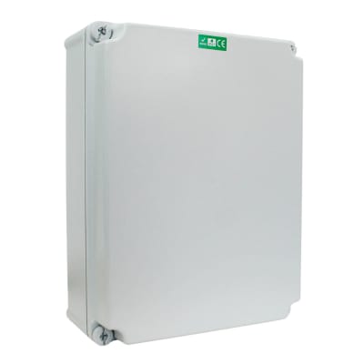 Caja Estanca IP66 Ral.7035 C/tapa auto soportada1