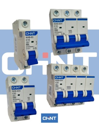 Interruptor Automático Riel Din Curva C CHINT1