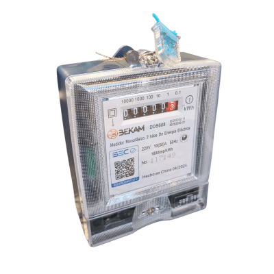 Medidor Monofásico Electrónico 10/50amp 220v Certificado