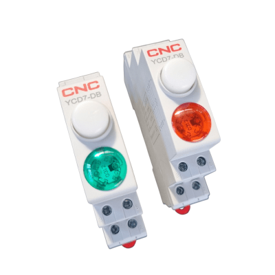 Pulsador C/retencion TCD7 Riel Din 1p 220v 6amp1