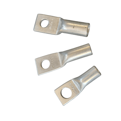 Terminal de compresión CU estañado Caño Largo