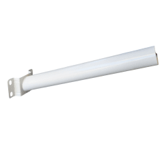 Brazo o soporte metálico para luminaria  L445mm  ø50mm