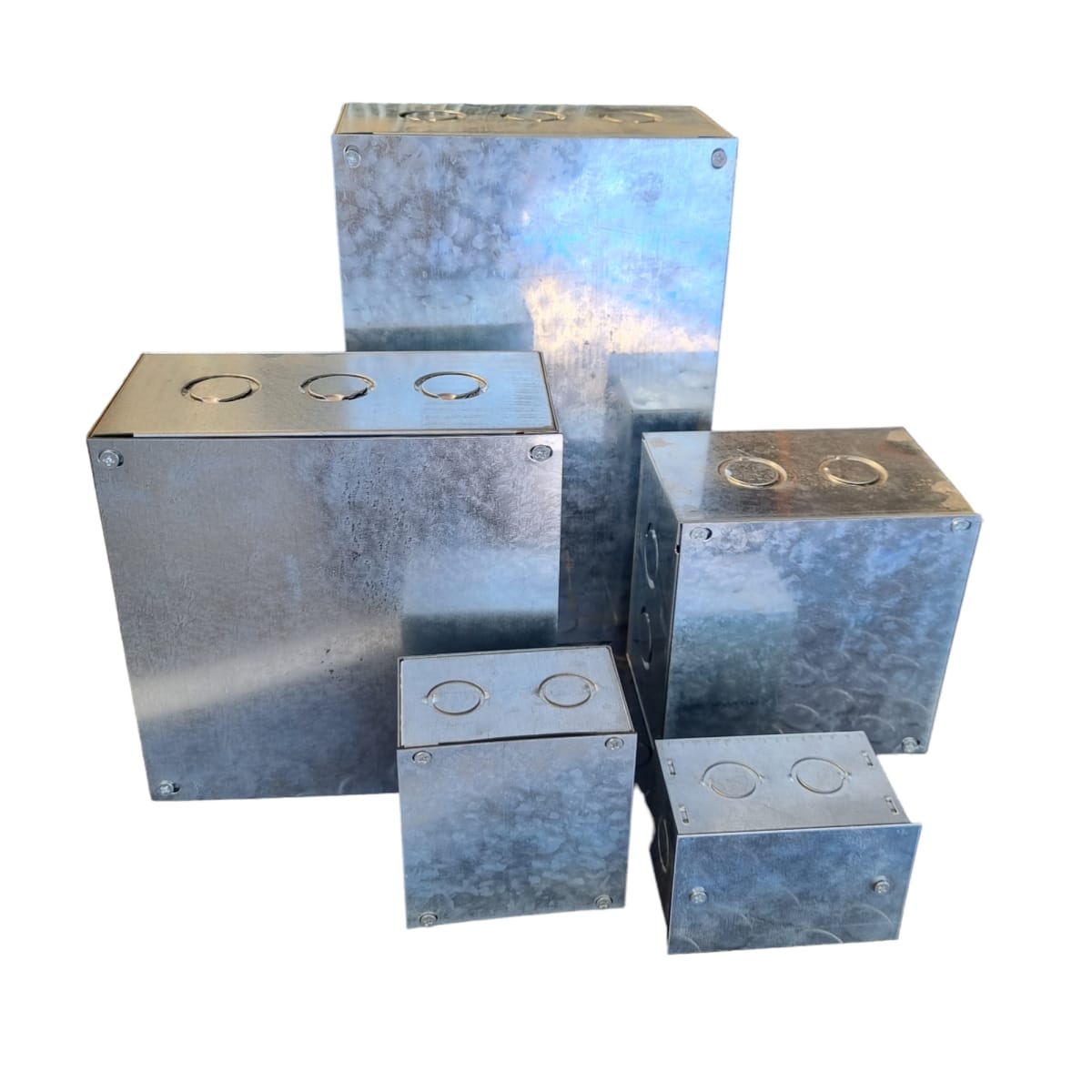 Caja Derivación Metálica Zincadas con Prepicado1