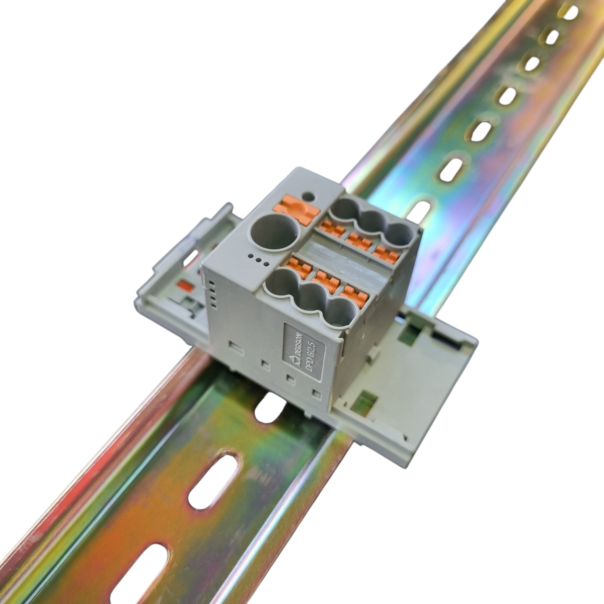 Soporte montaje Vertical Din para modulos repartidor DLP2