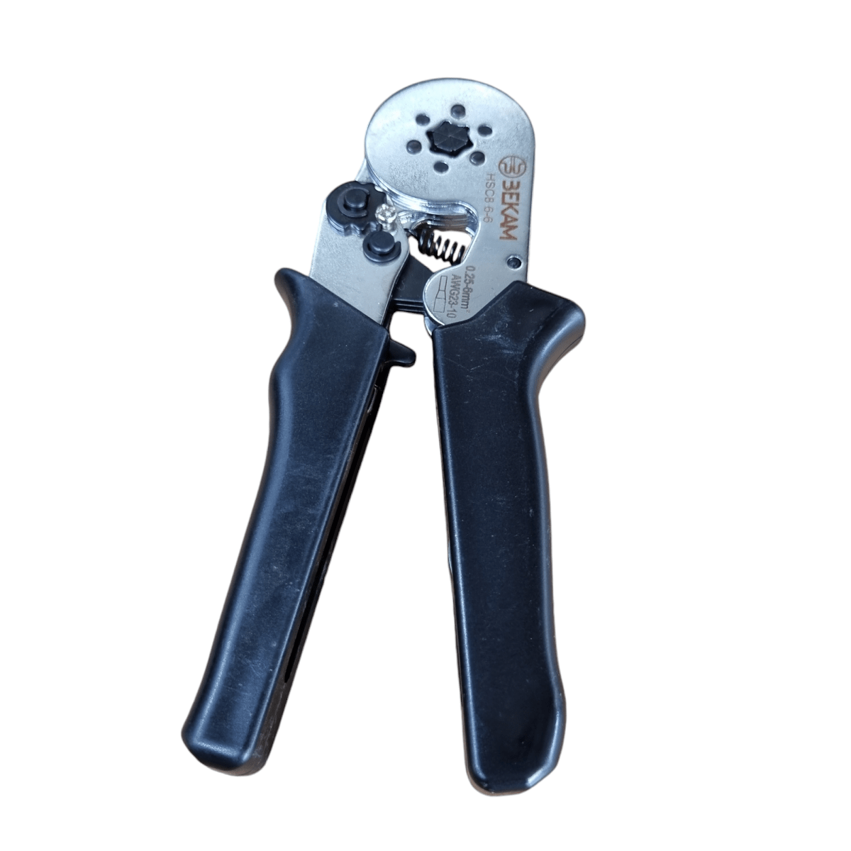 Prensa Ferrules 10 - 23awg 0.25 - 6mm2 Term. Hexagonal1