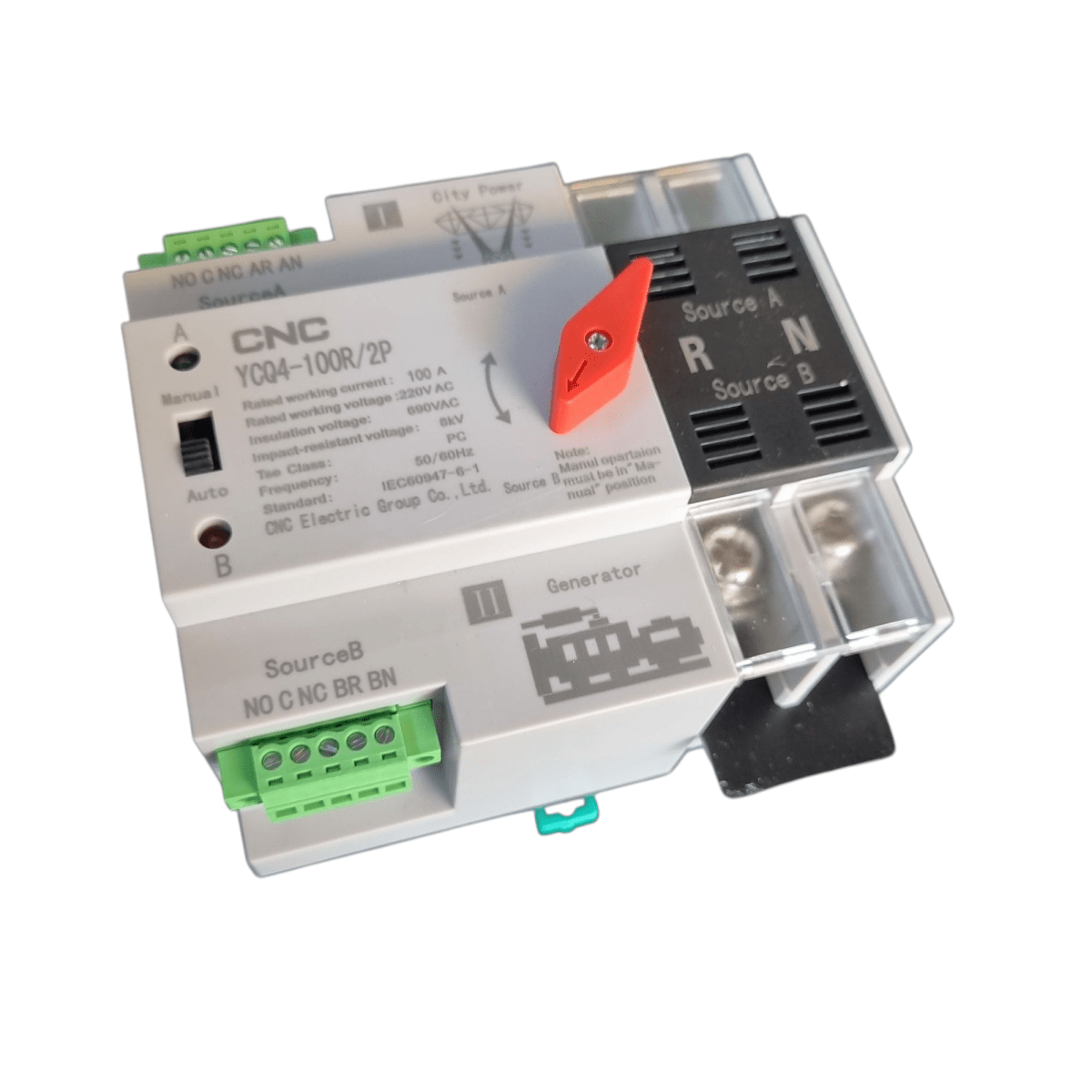 Switch de transferencia automática CNC4
