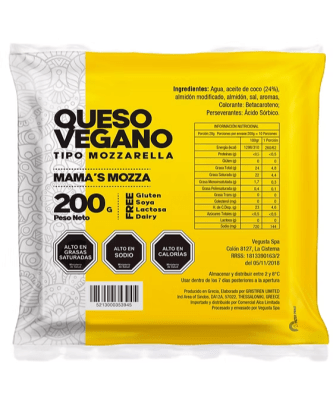 QUESO VEGANO MOZZARELLA 200G1