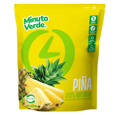 PIÑA EN TROZOS MINUTO VERDE 500G1