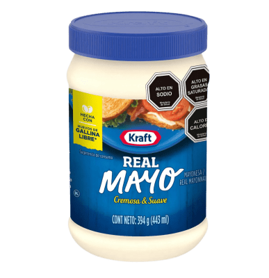 MAYONESA KRAFT REAL 394G1
