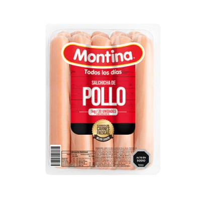 SALCHICHA MONTINA POLLO 1KG1