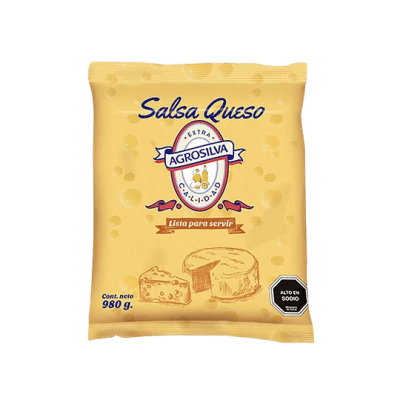 SALSA DE QUESO AGROSILVA 980 GRS1