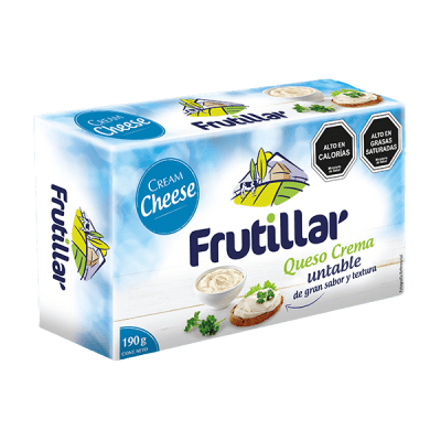 QUESO CREMA FRUTILLAR 190G1