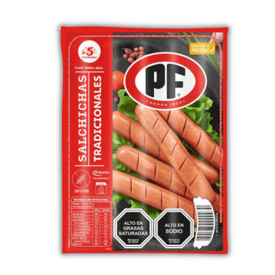 SALCHICHA TRADICIONAL PF 250 GRS1