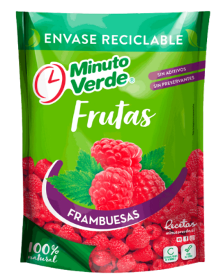 FRAMBUESAS MINUTO VERDE 400 GR1
