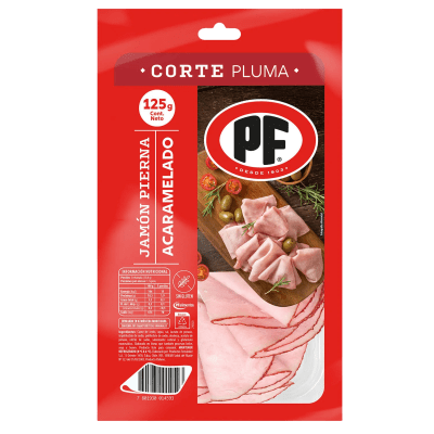 JAMON PIERNA ACARAMELADO PF 125G1