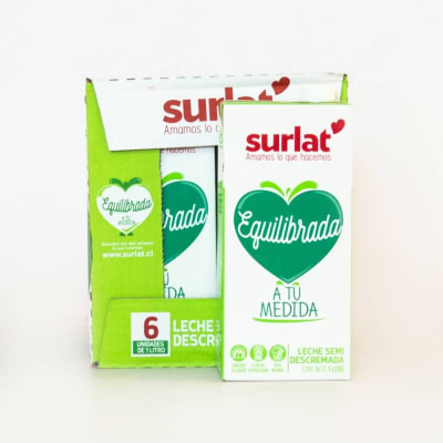 LECHE SEMI DESCREMADA SURLAT  1LT1
