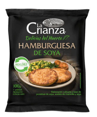HAMBURGUESA DE SOYA LA CRIANZA 100 GR1