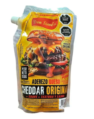 SALSA QUESO CHEDDAR DON SIMÓN 950G1