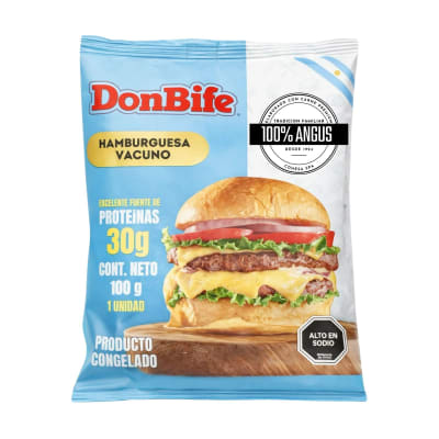 HAMBURGUESA VACUNO DON BIFE 100gr1