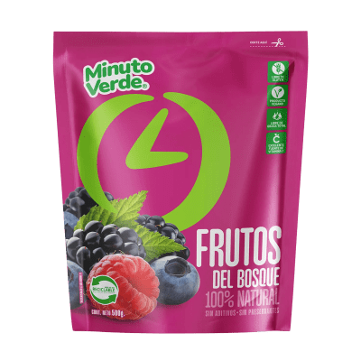 FRUTOS DEL BOSQUE MINUTO VERDE 400 GR1