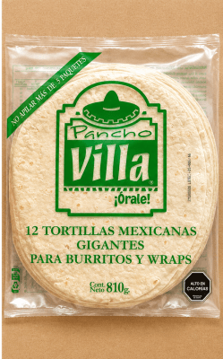 TORTILLA MEXICANA GIGANTE 12U1