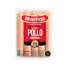SALCHICHA MONTINA POLLO 1KG